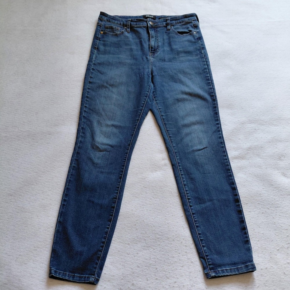 Buffalo David Bitton Mollie High Rise Stretch Skinny Jeans Blue 10/30 4500440903